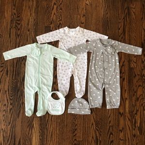 Baby coverall 5-piece set